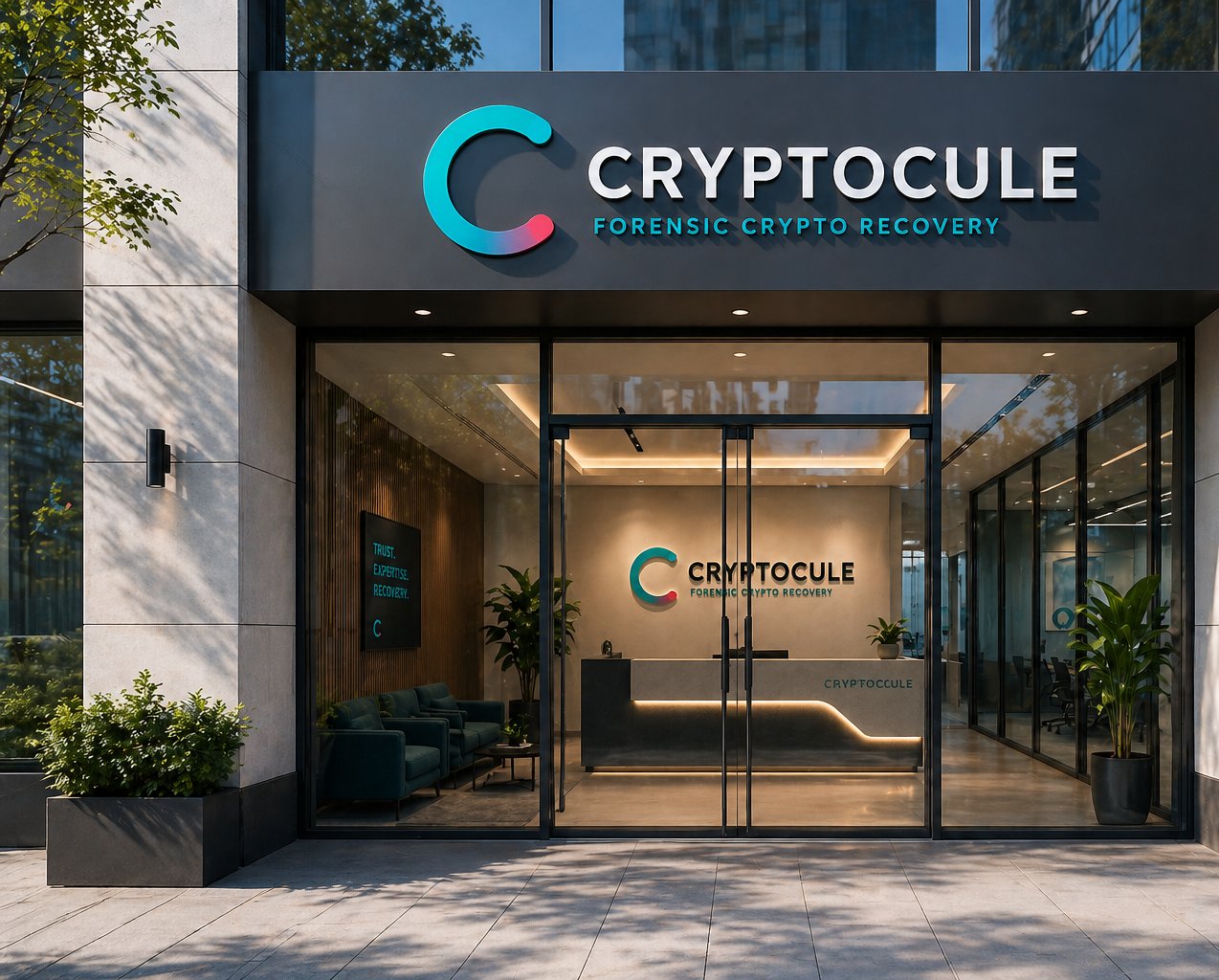 Cryptocule office — forensic crypto recovery in Oceanside CA